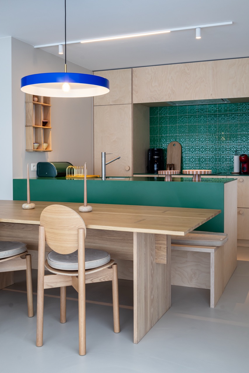Modern kitchen interior